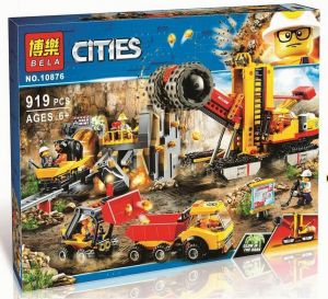 Конструктор Город - Зона горных экспертов (Bela 10876) аналог Lego City